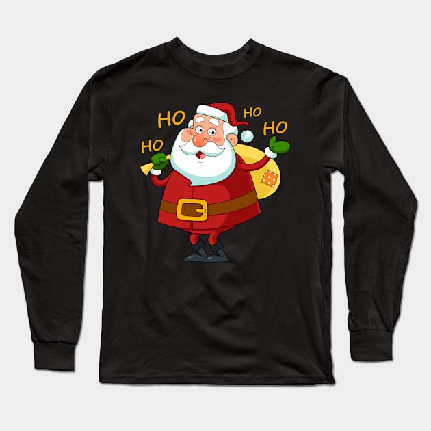 santa claus Long Sleeve T-Shirt by nabilllll